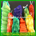 100% New HDPE monofilament small plastic mesh bag for fruit and vegetable